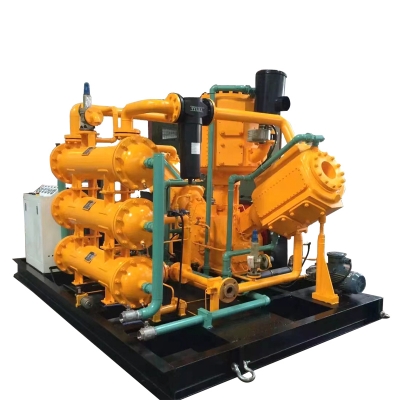 High pressure oil injected 30bar piston compressor 