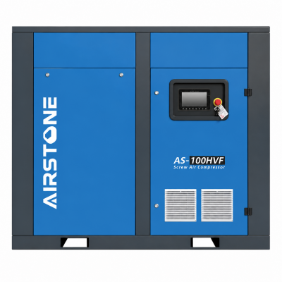AS 100HVF 75KW 100HP Inverter Rotary Screw Air Compressors
